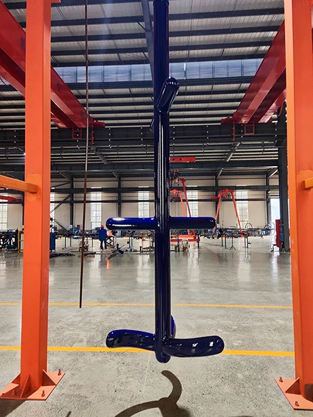 Эмалированная лопастная мешалка
